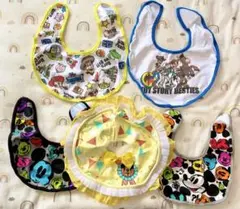 ディズニー スタイ よだれかけ 5点まとめ売り ミッキー トイストーリー