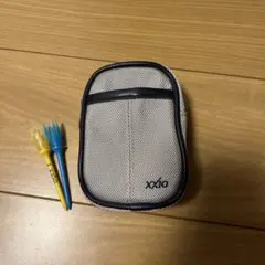 新品　XXIO ゴルフ用ポーチ ティー2本付き