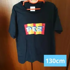 IGNIO PEZ コラボ Tシャツ ネイビー 130cmのサムネイル