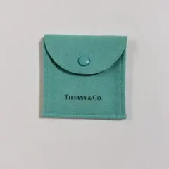 美品　ティファニー　アクセサリー入れ　保存袋　ポーチ　スナップボタン　正方形