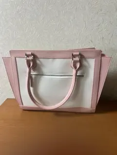 Samantha Vegaサマンサベガ バイカラー トートバッグ ピンクホワイトのサムネイル
