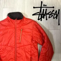 Stussy 赤 ナイロンジャケット ブルゾン　オールドステューシー　US古着