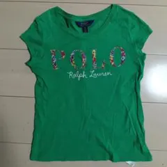 130　Polo Ralph Lauren グリーン Tシャツ S/P (7)