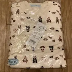 日本製 動物柄 長袖 パジャマ 130