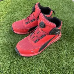 Puma BOA 安全靴 DISC Lacing System レッド 28 - メルカリ