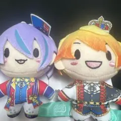 ②【プロジェクトセカイ】天馬司＆神代類 ふわぷちマスコット 2点セット