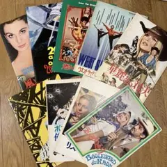 洋画　映画パンフレット　9冊セット