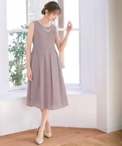 Tiaclasse 大人上品な総レースワンピース　ドレス