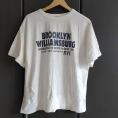 ピュアルセシル インフルエンサー企画 ロゴプリント Tシャツ 半袖 白 F 人気のサムネイル