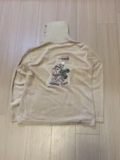 希少・アンゴラ混】カステルバジャック クマ刺繍 プルオーバー フリースのサムネイル