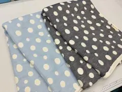 N142.☆2枚セット☆6重織ガーゼシングルケット　アウトレット