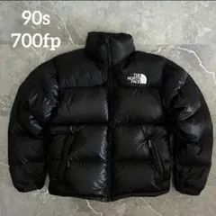 美品　90s THE NORTH FACE ヌプシ 700fill US規格　黒