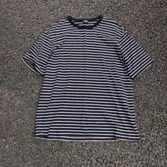 90s オールドUNIQLO 太ボーダーロンT XL アメカジ シティボーイ - メルカリ