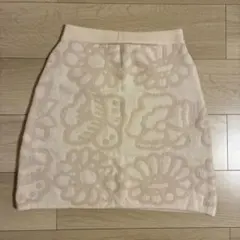 新品 UNIQLO marimekko ラムニットミニタイトスカート