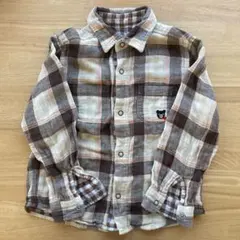 ダブルビー　リバーシブル　長袖シャツ 110cm