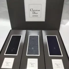 新品未使用　Christian Dior メンズビジネスソックス3足セット