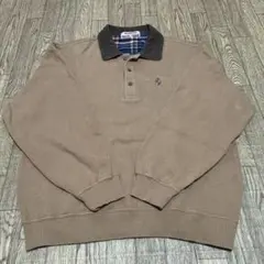 McGREGOR フリースポロシャツ LL ブラウン