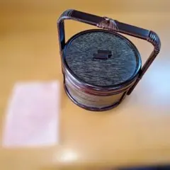 竹製 提籃 菓子器 二段重ね 煎茶道具 - メルカリ