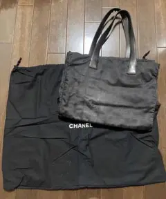 CHANEL ニュートラベルライン トートバッグ MM 茶カーキ限定色 - メルカリ