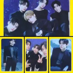 TXT ACT:TOMORROW ヨンジュン トレカ フォトカード ４枚セット