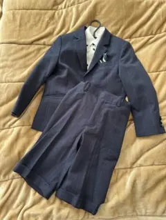 EAST BOY フォーマルスーツ 120 ネイビー　3点セット卒園式、入学式