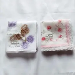 ニナ・リッチ　ハンカチ　2枚セット