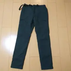 UNIQLO 防風 ウォームイージー パンツ 暖パン 裏フリース グリーン