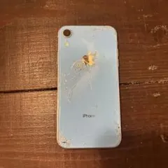 Apple iPhone XR 青色 本体　ジャンク品