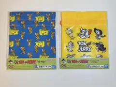 トムとジェリー 一番くじ G賞巾着ポーチ2個セット