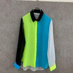 【Qussio】クーシオ（F）シアーシャツ＊透け感＊シースルー＊