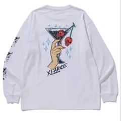 XLARGE COCKTAIL LOGO L/S TEE Mサイズ