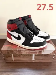 Nike Air Jordan 1 Retro High OG つま黒 27.5