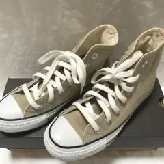 converse コンバース オールスターズ ハイカット ベージュ 23.5cm