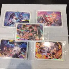 原神 ウエハース 5枚