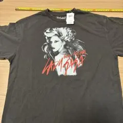 Lady Gaga Tシャツ チャコール Lサイズのサムネイル