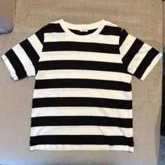 UNITED ARROWS レディース ストライプ 半袖Tシャツ サイズ38のサムネイル