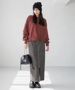 R*5様 LOWRYSFARM リメイクキモウウラケ トレーナー スウェット プ