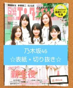 【表紙 + 切り抜き】乃木坂46★日経エンタテインメント 2月号★