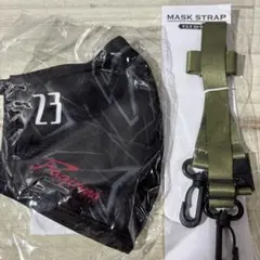 新品 ファジアーノ岡山 15周年記念ペナマスク L ストラップセット 23