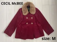 CECIL McBEE　コート　ファー付き