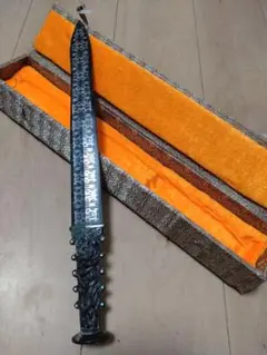 【レプリカ】古銅風 青銅剣風 中国 古美術 工芸品 約40cm 模造刀 希少 2025年最新】レプリカ 銅剣の人気アイテム - メルカリ