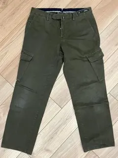 【値下げ中】BEAMS F PT01 スリムフィット カーゴパンツ オリーブ