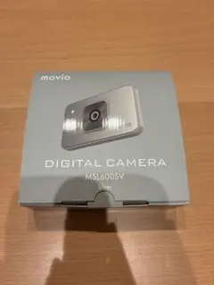 【美品】デジタルカメラ movio MSL600SV シルバーのサムネイル