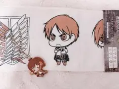 進撃の巨人 タオル＆ラバーキーホルダー