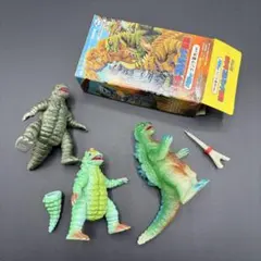 ブルマァク伝説 3体セット ソフビ ゴジラ