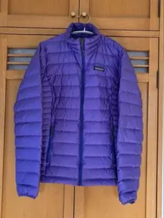 patagonia ダウンセーター　パープルS