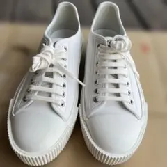 MONCLER スニーカー25.5cm〜26cm 未使用品、13枚目参照汚れありのサムネイル