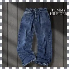R*U様 3519/トミーヒルフィガー ストレートデニムパンツ 36x32