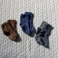 ユニクロ　ベビー靴下 3足セット サイズ9-12