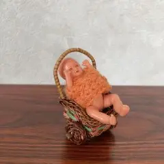 ベビー　人形　スリープアイ　赤ちゃん　ドールハウス　ドイツ　ヴィンテージ　レア